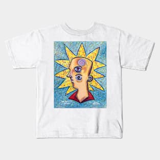 'THE ARTIST'S BRAIN' Kids T-Shirt